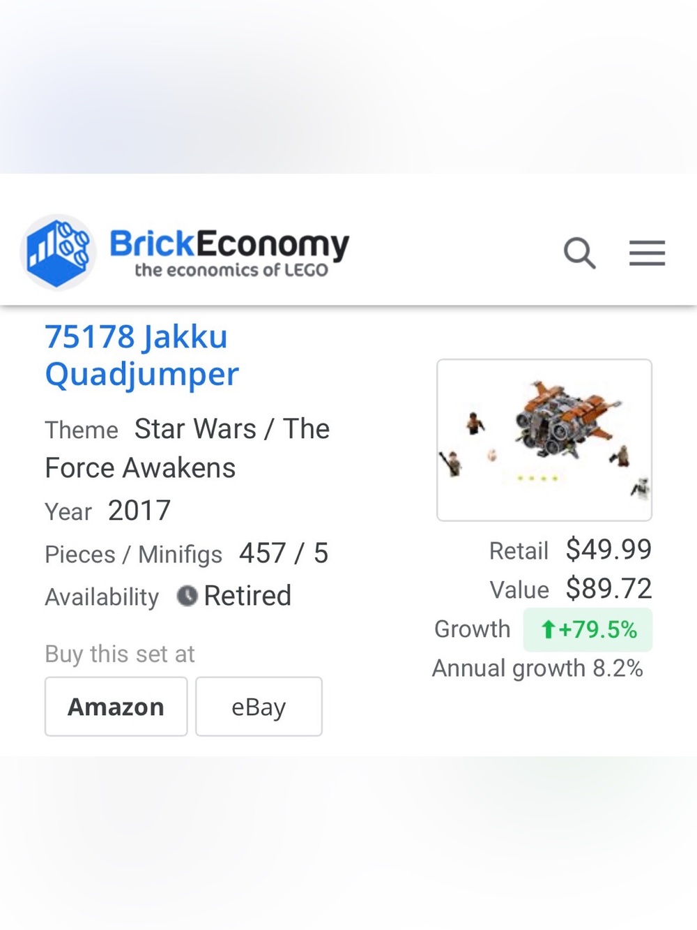 LEGO #75178 Star Wars Jakku Quadjumper - Picture 12 of 12